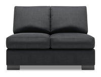 Sofa Lab Track Armless Loveseat - Pax Pepper 