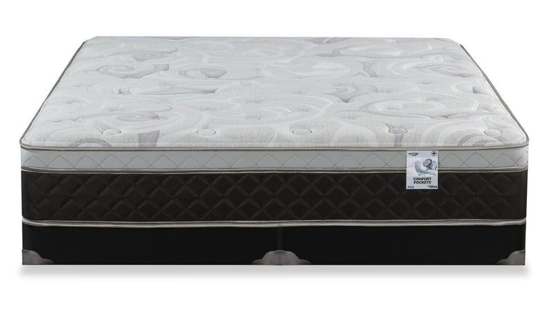 Springwall Pisa II Eurotop Low-Profile King Mattress Set