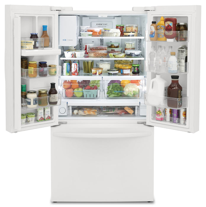 Frigidaire 36\" 27.8 Cu. Ft. Standard-Depth French-Door Refrigerator - White - FRFS2823AW