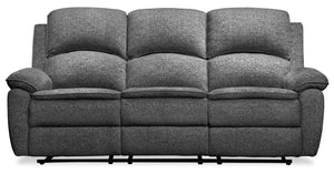 Chandler Chenille Power Reclining Sofa - Grey 