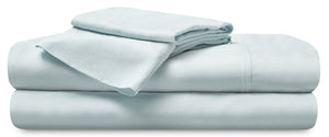 BEDGEAR Hyper-Linen™ Performance 4-Piece Queen Sheet Set - Misty Blue