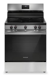 Frigidaire 5.3 Cu. Ft. Electric Range With Quick Boil Element and Five-Element Cooktop - Stainless S…