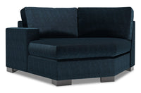 Sofa Lab Track LAF Cuddler - Luxury Indigo 