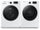 Samsung 2.9 Cu. Ft. Front-Load Washer and 4 Cu. Ft. Electric Dryer - White