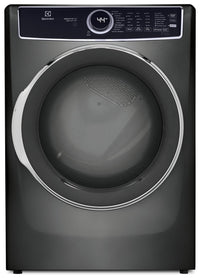 Electrolux 8 Cu. Ft. Electric Dryer with Steam - Titanium - Stackable - ELFE753CAT 