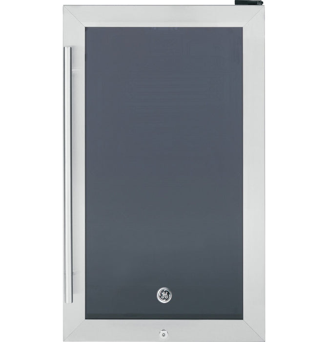 GE 19\" 4.1 Cu. Ft. Wine Chiller - Stainless - GWS04HAESS