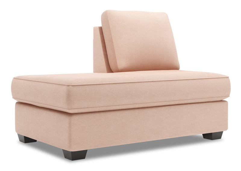 Sofa Lab Roll LAF Chaise Return - Pax Rose
