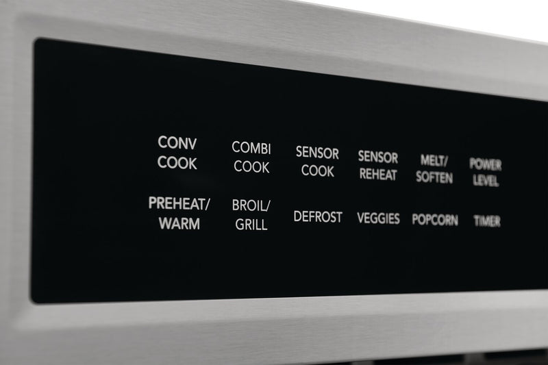 Frigidaire Professional 1.6 Cu. Ft. Built-In Microwave with Drop Down Door and Convection Cooking - Smudge-Proof® Stainless Steel - PMBD3080AF