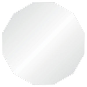 Round Geometric Mirror - 40