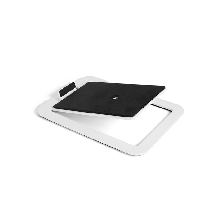 Kanto S4 Desktop Speaker Stands for Midsize Speakers, White