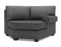 Sofa Lab Roll RAF Cuddler - Luxury Charcoal