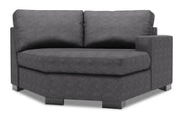 Sofa Lab Track RAF Cuddler - Luxury Charcoal 