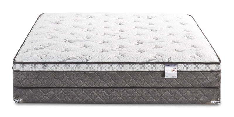 Springwall Odell Eurotop Low-Profile Twin Mattress Set