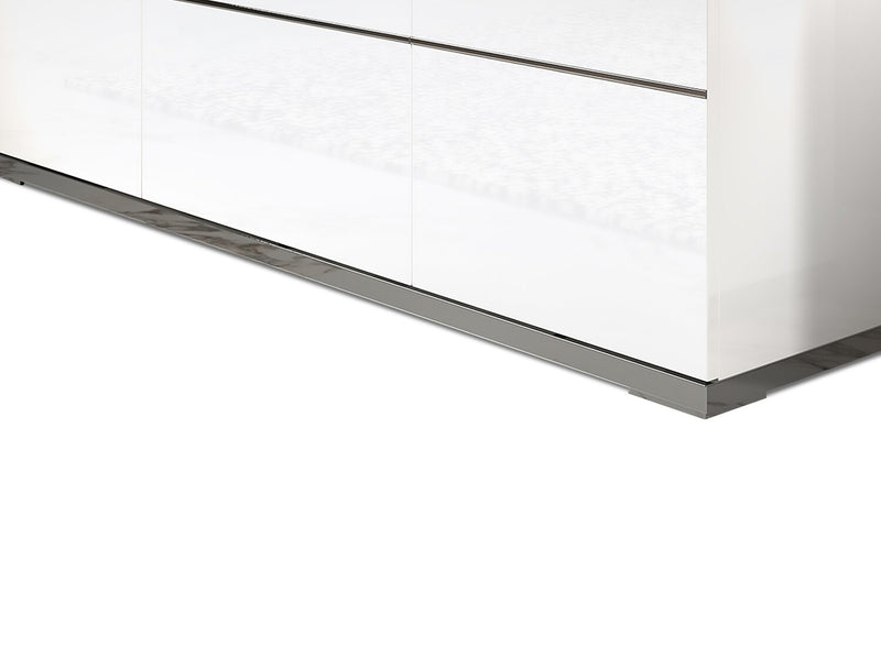 Marla 47\" Modern TV Stand with Storage and Cable Management for TVs up to 50\"- White