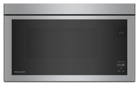 KitchenAid 1.1 Cu. Ft. Flush Over-the-Range Microwave with 900 Watts Cooking - PrintShield Stainless… 