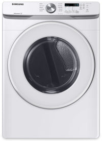 Samsung 7.5 Cu. Ft. Electric Dryer - White - Stackable - DVE45T6005W/AC 