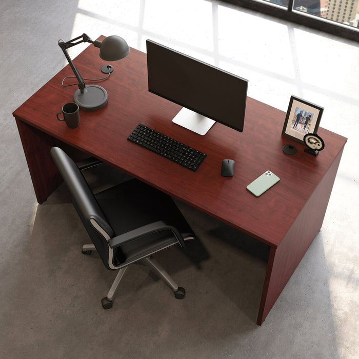 Affirm 59.06\" Commercial Grade Office Desk - Classic Cherry
