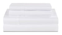 BEDGEAR Basic 4-Piece King Sheet Set - White 