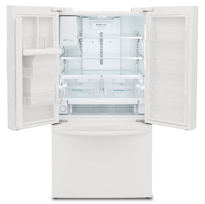 Frigidaire 36\" 27.8 Cu. Ft. Standard-Depth French-Door Refrigerator - White - FRFS2823AW