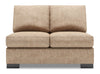 Sofa Lab Track Armless Loveseat - Luxury Taupe