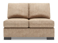 Sofa Lab Track Armless Loveseat - Luxury Taupe