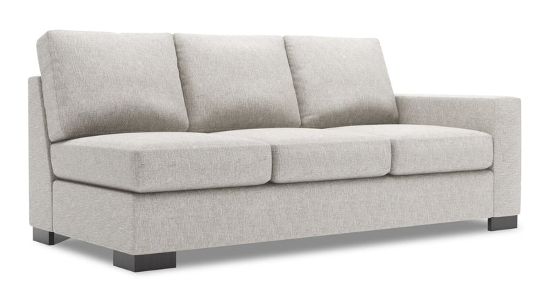 Sofa Lab Track RAF Sofa - Luxury Silver
