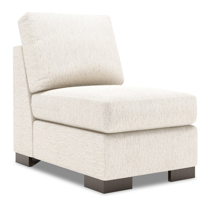 Sofa Lab Track Armless Chair - Luxury Sand