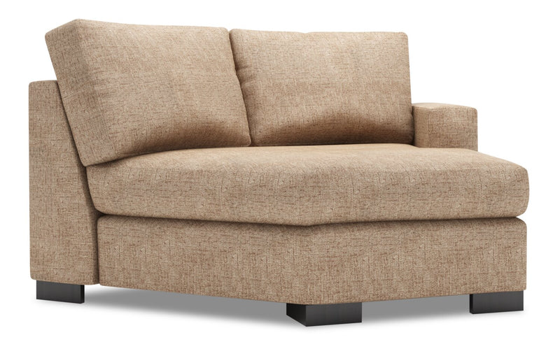 Sofa Lab Track RAF Cuddler - Luxury Taupe