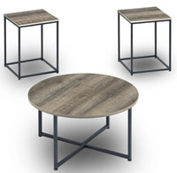 Wadeworth 3-Piece Coffee and Two End Tables Package 