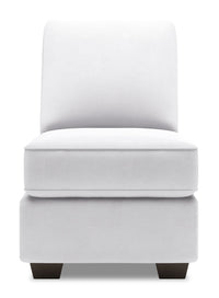 Sofa Lab Roll Armless Chair - Pax Ice 