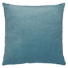 Velvet-Look Accent Pillow - Light Blue 