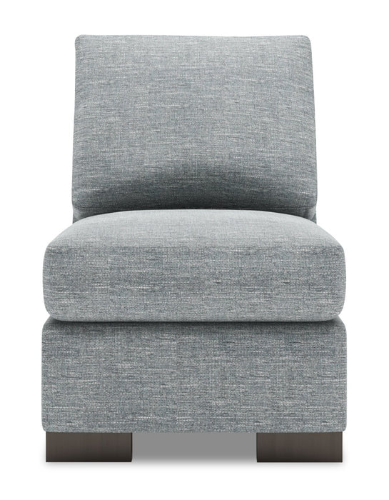 Sofa Lab Track Armless Chair - Luna Pewter