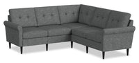 BLOK Modular Rolled Arm Sectional – Steel 