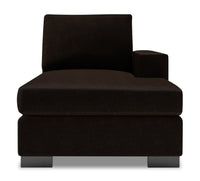 Sofa Lab Track RAF Chaise - Luxury Chocolate 