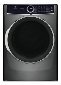 Electrolux 8 Cu. Ft. Gas Dryer with Steam - Titanium - Stackable - ELFG7637AT 