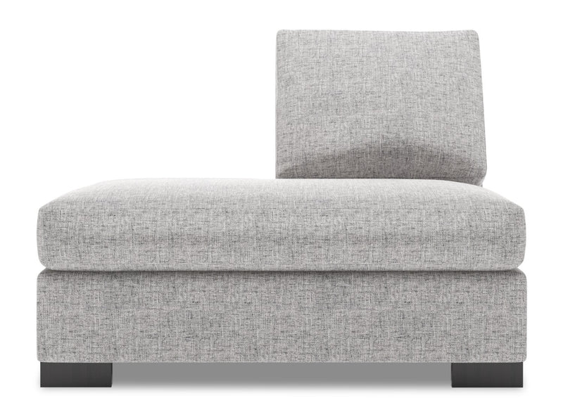 Sofa Lab Track LAF Chaise Return - Luna Domino