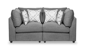 Evolve Loveseat - Charcoal