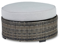 Lilo Round Patio Ottoman 