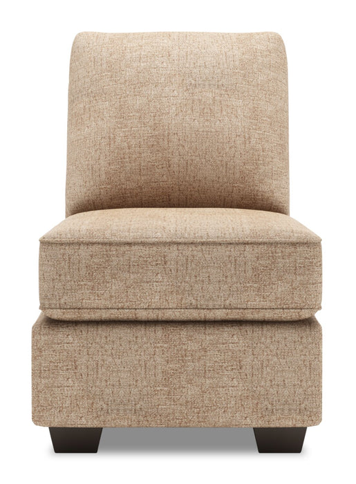 Sofa Lab Roll Armless Chair - Luxury Taupe