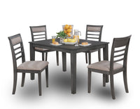 Sage 5pc Dining Set with Table & 4 Chairs, 48