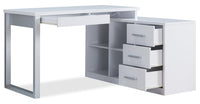 Owen Reversible Corner Desk - White   