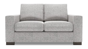 Sofa Lab Track Loveseat - Luna Domino