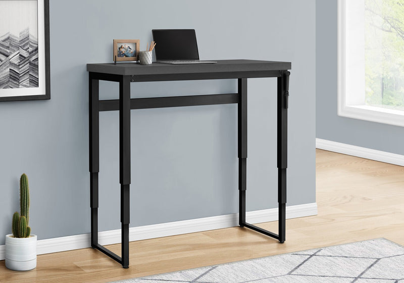 Kai 47.25\" Adjustable Height Office Desk - Grey