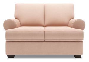 Sofa Lab Roll Loveseat - Pax Rose