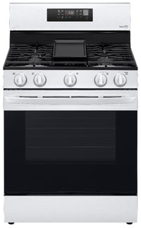 LG 5.8 Cu. Ft. Smart Gas Range with Air Fry and Fan Convection - Stainless Steel - LRGL5823S 