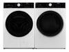 Midea 5.2 Cu. Ft. Front-Load Washer and 8 Cu. Ft. Electric Dryer - White