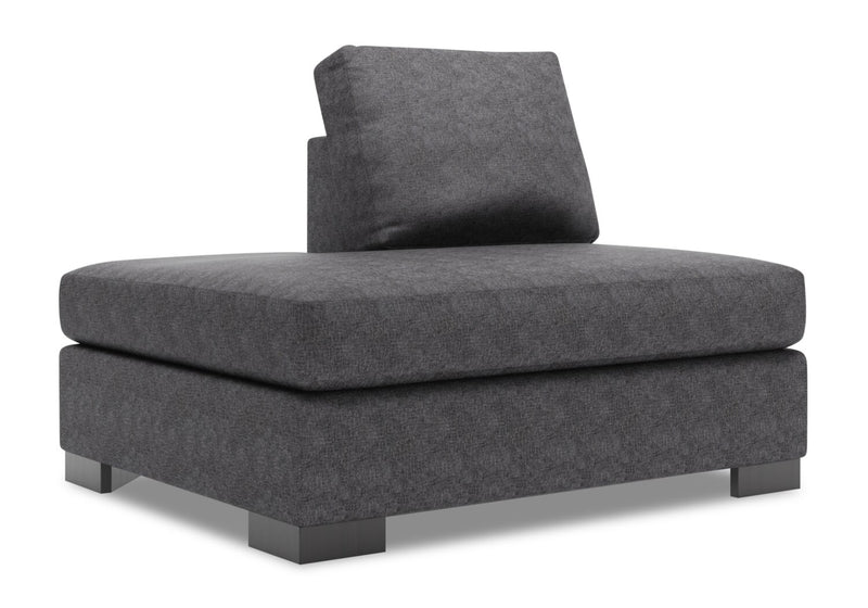 Sofa Lab Track LAF Chaise Return - Luxury Charcoal