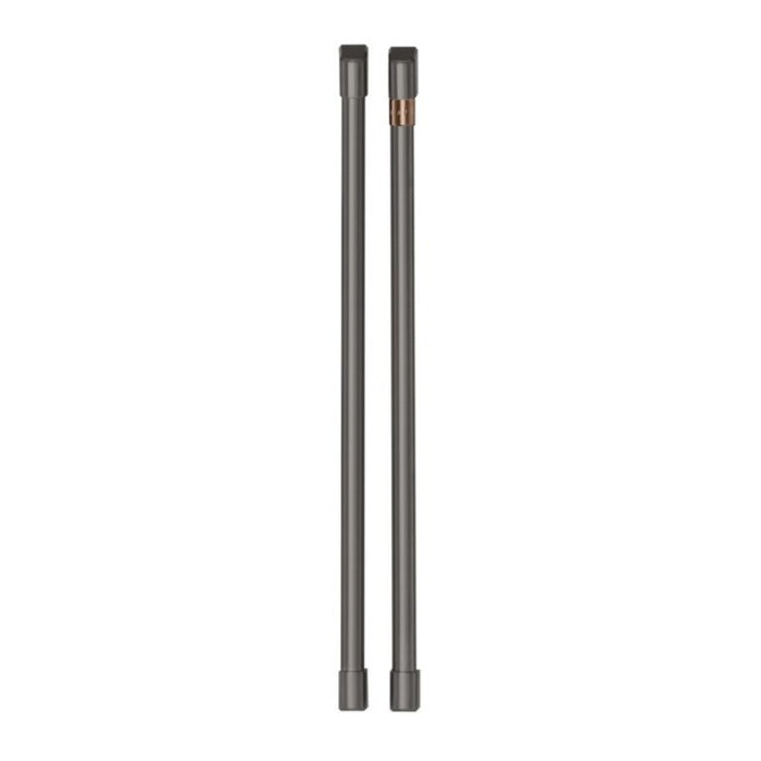 Cafe 2-Piece Handle Kit for Side-By-Side Refrigerator in Brushed Black - CXSS2H2PMBT