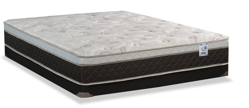 Springwall Pisa II Eurotop Low-Profile Twin Mattress Set