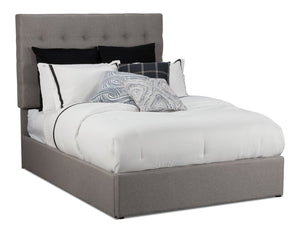 Jace Storage Platform Full Bed - Taupe